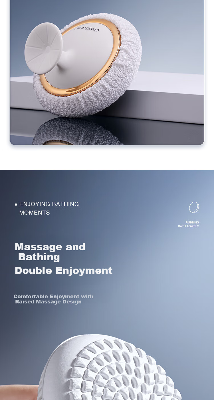 Creative Art Exfoliating Washcloth, Painless Bath Scrubber, Powerful Mud Removal Tool for Back, Coarse And Fine Sand Scrubbing, Bathing Aid for Men And Wome 6