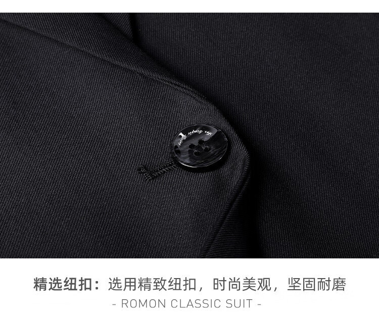 ROMON Women's Professional Blazer Simple Elegant Business Commuter Versatile Suit Jacket High-End Feel 11