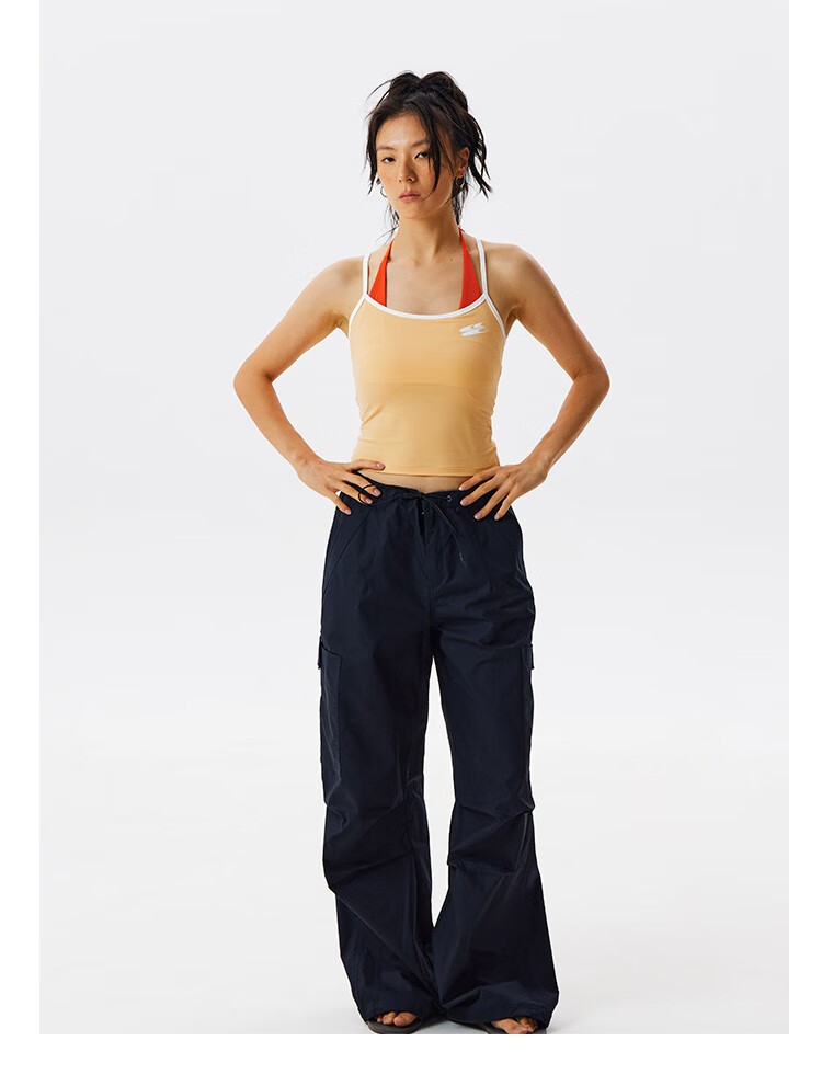 Crying Center CryingCenter 37.5™ Technology Sports Colorblock Waist-Cinching Tank Top Light Orange L 22