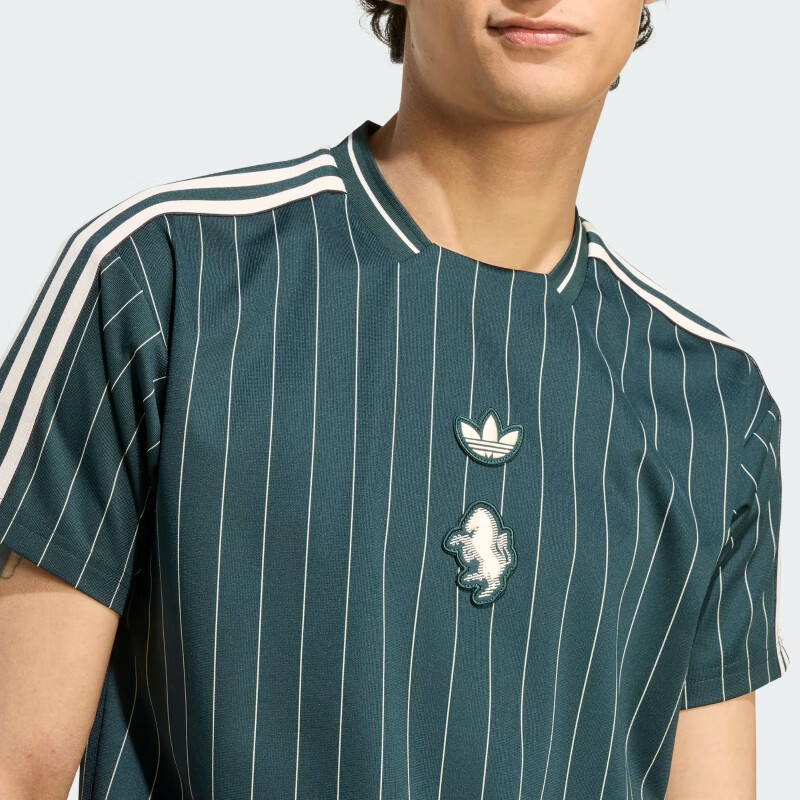 Adidas Men's And Women's Football Series JUVE ICON JSY Juventus Short-Sleeve JM9451 Dark Green M 7