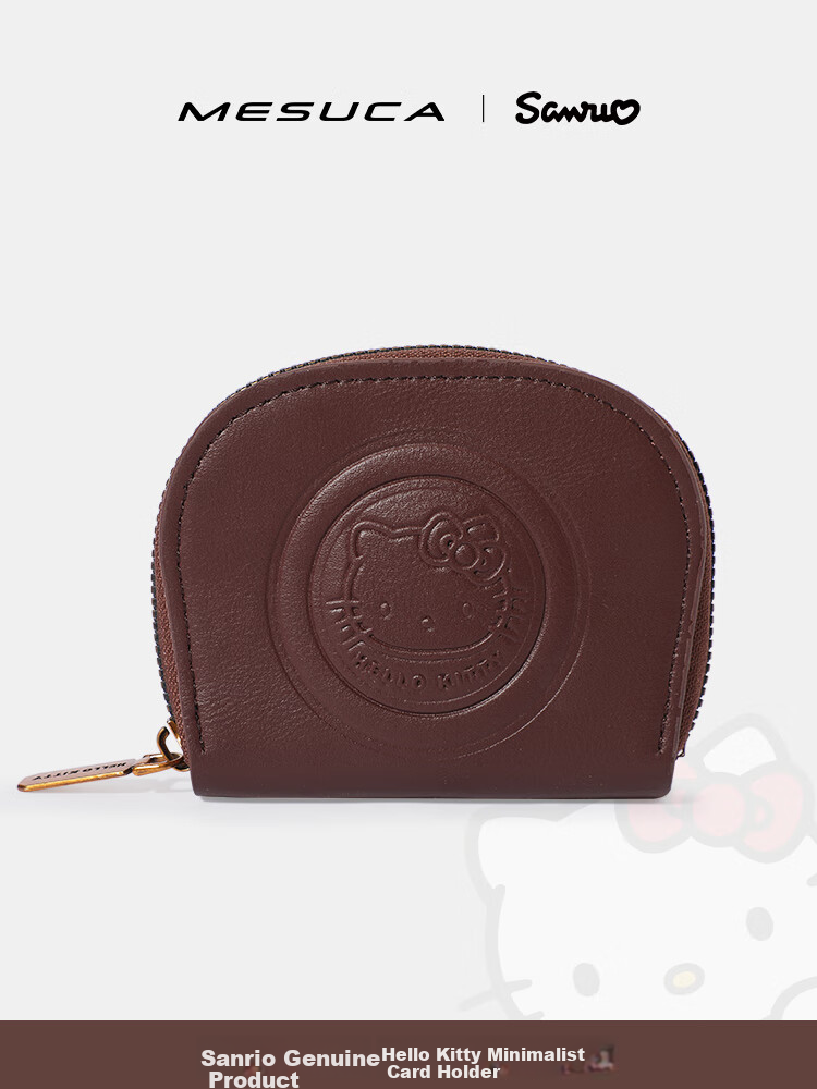 Mesuca X Hello Kitty Collaboration Handbag, Women's Luxury Card Holder, Small Coin Purse for Women, Birthday Gift for Girls 19