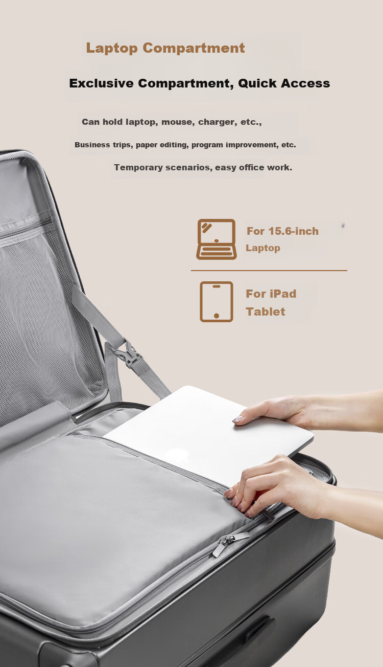 One's Member Kesisichuang PC Side-Opening Luggage Suitcase for Men And Women Students Travel Password Trolley Case Leather Suitcase Green 24 Inch 10