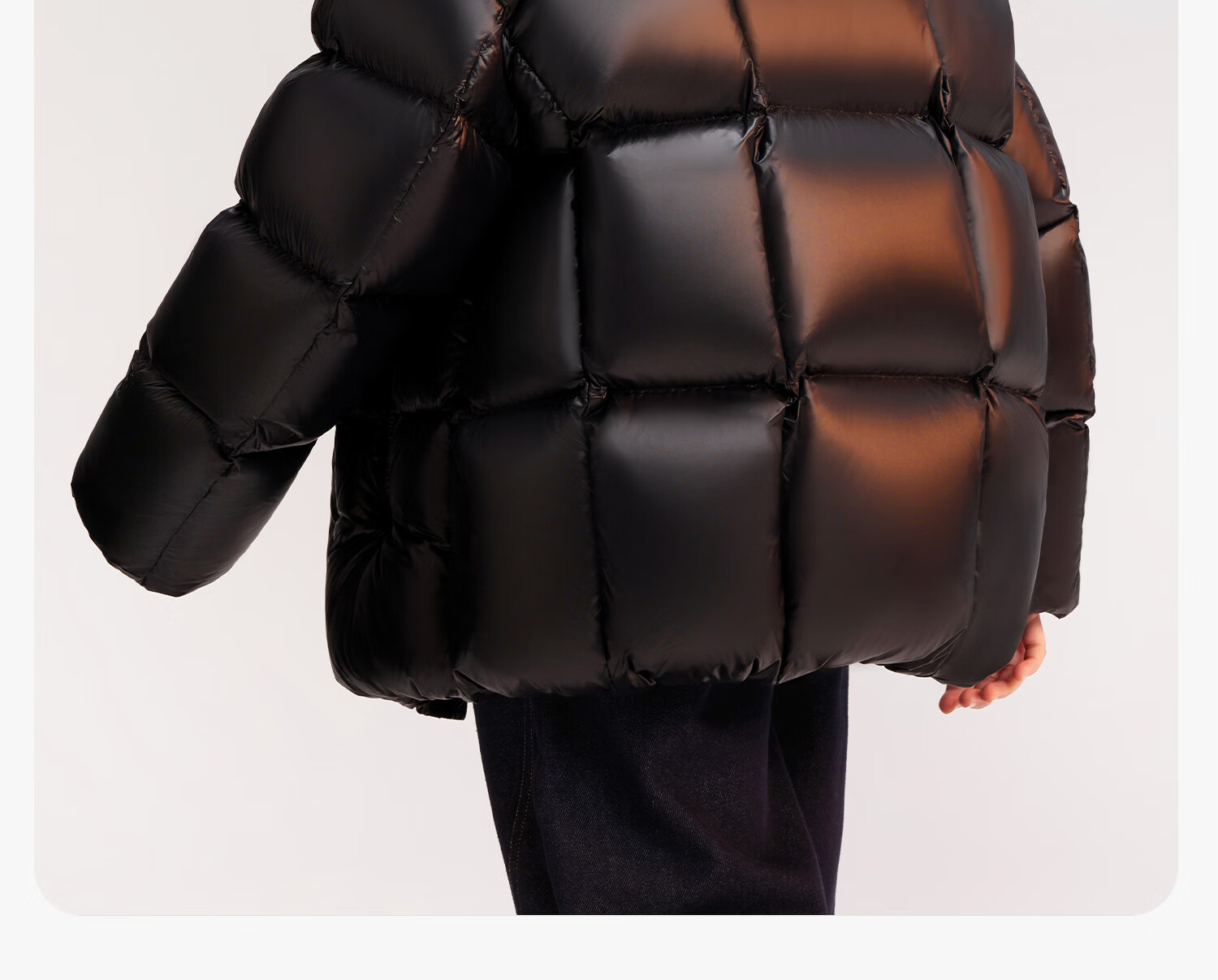 Zuo Xi Boys' Down Jacket Winter Thickened 2025 New Children's 90% Safe Velvet Puffer Coat Black 150 21