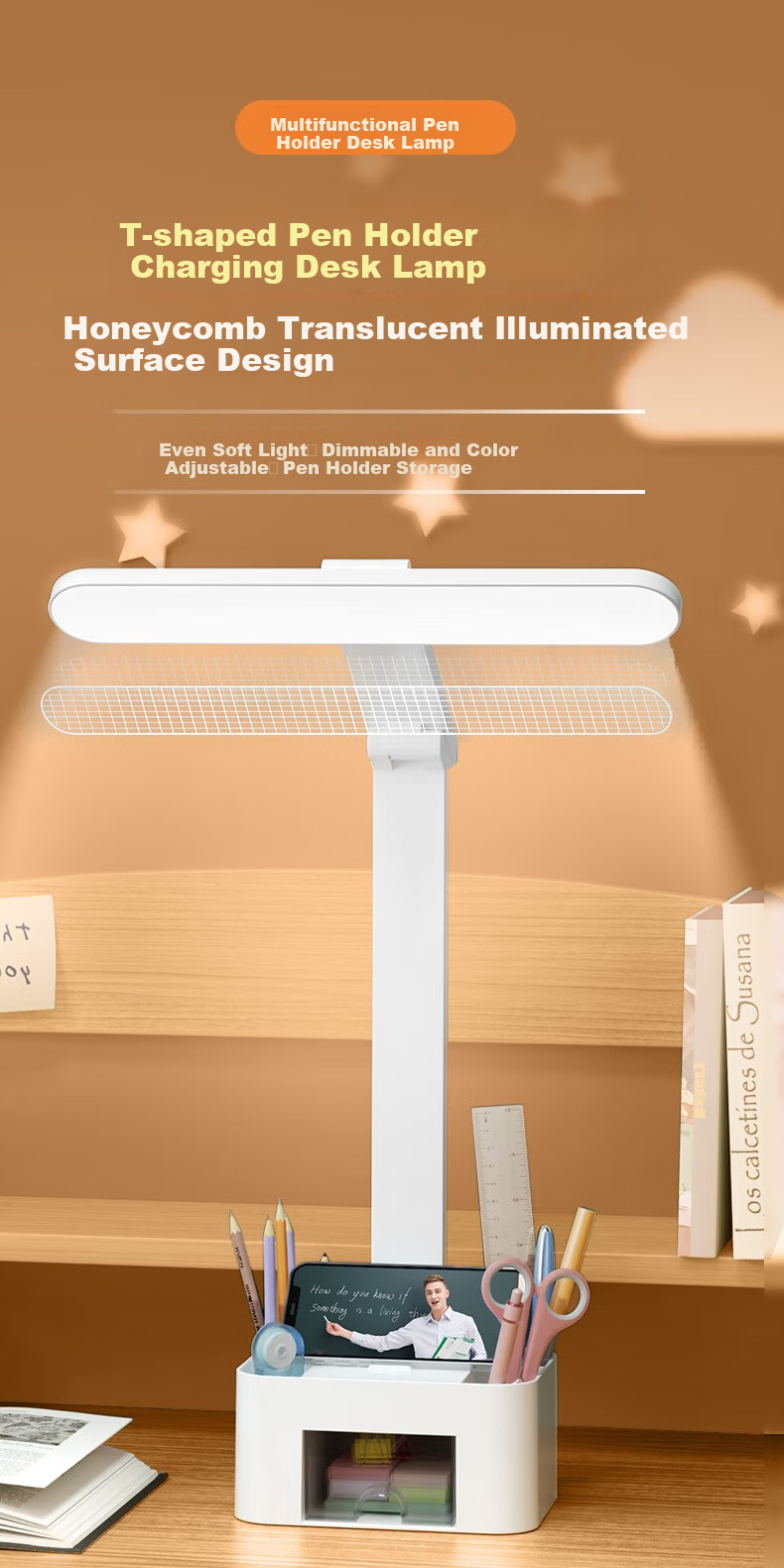 Kufire Magnetic Rechargeable Mirror Light, No Drilling Required, Bathroom Light, Makeup Mirror Light, Dressing Table Lamp, Wall Lamp, LED Dormitory Light 1