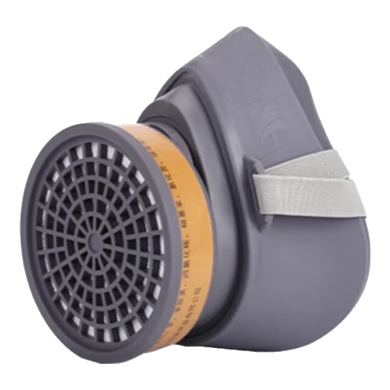 JinXiu YueXing Gas Mask Paint Chemical Formaldehyde Spray Pesticide Welding Protective Activated Carbon Respirator 3700 Gas Mask Accessories: 2 Separate Filter Cartridges