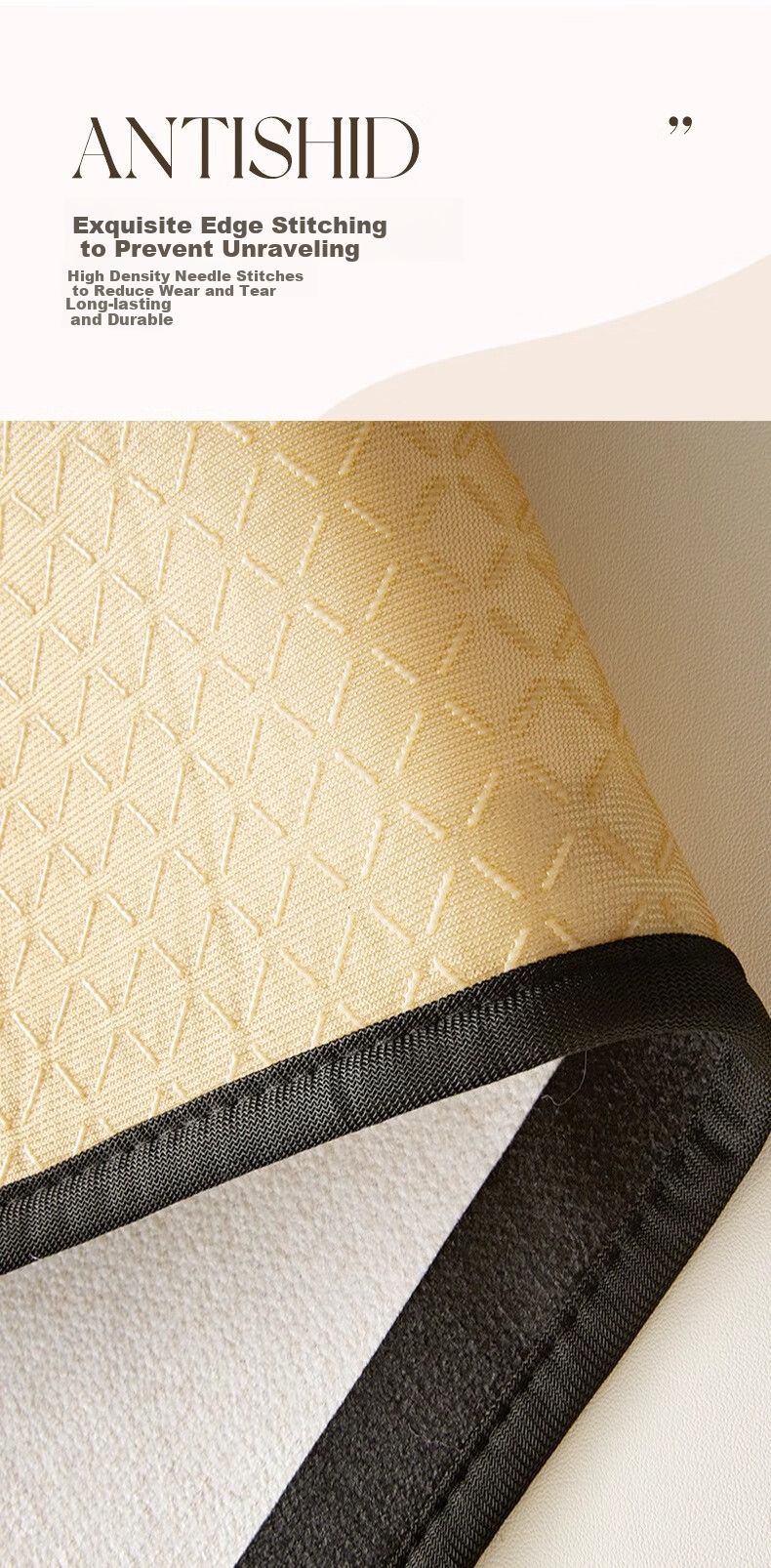 Yinshang Dining Chair Cushion Seat Pad Cover Non-Slip Breathable Chair Cushion 45x45cm 3