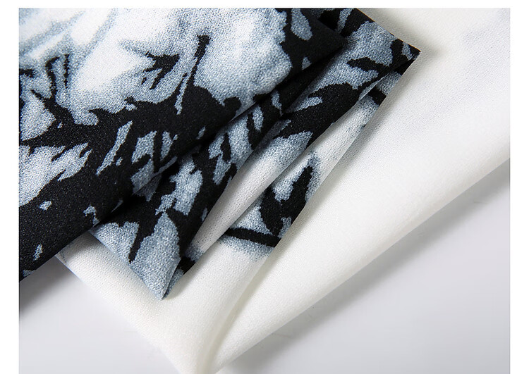 Dme [National Style Ink Painting Impression] Summer Cool, Smooth, Flowing, Thin, Comfortable, Elastic Waist, Slimming, Concealing, Casual Pants 16