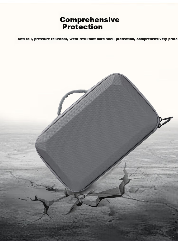 Yingshijiang Portable Storage Case for DJI Flip Drone Accessories, Protective Box with Waterproof, Shockproof And Pressure-Resistant Design, Standard Configuration Storage Bag in Gray 3