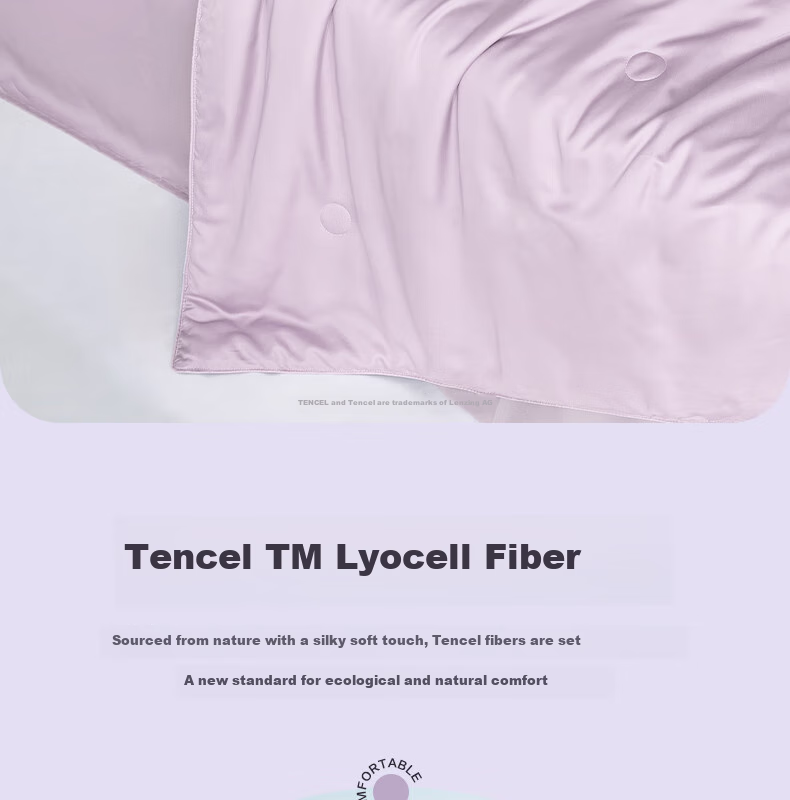 BEYOND Home Textiles Summer Cooling Quilt 100s Lenzing Tencel Cooling Comforter, Cooling Value 0.28, Washable Air Conditioning Quilt, 200*230cm 4