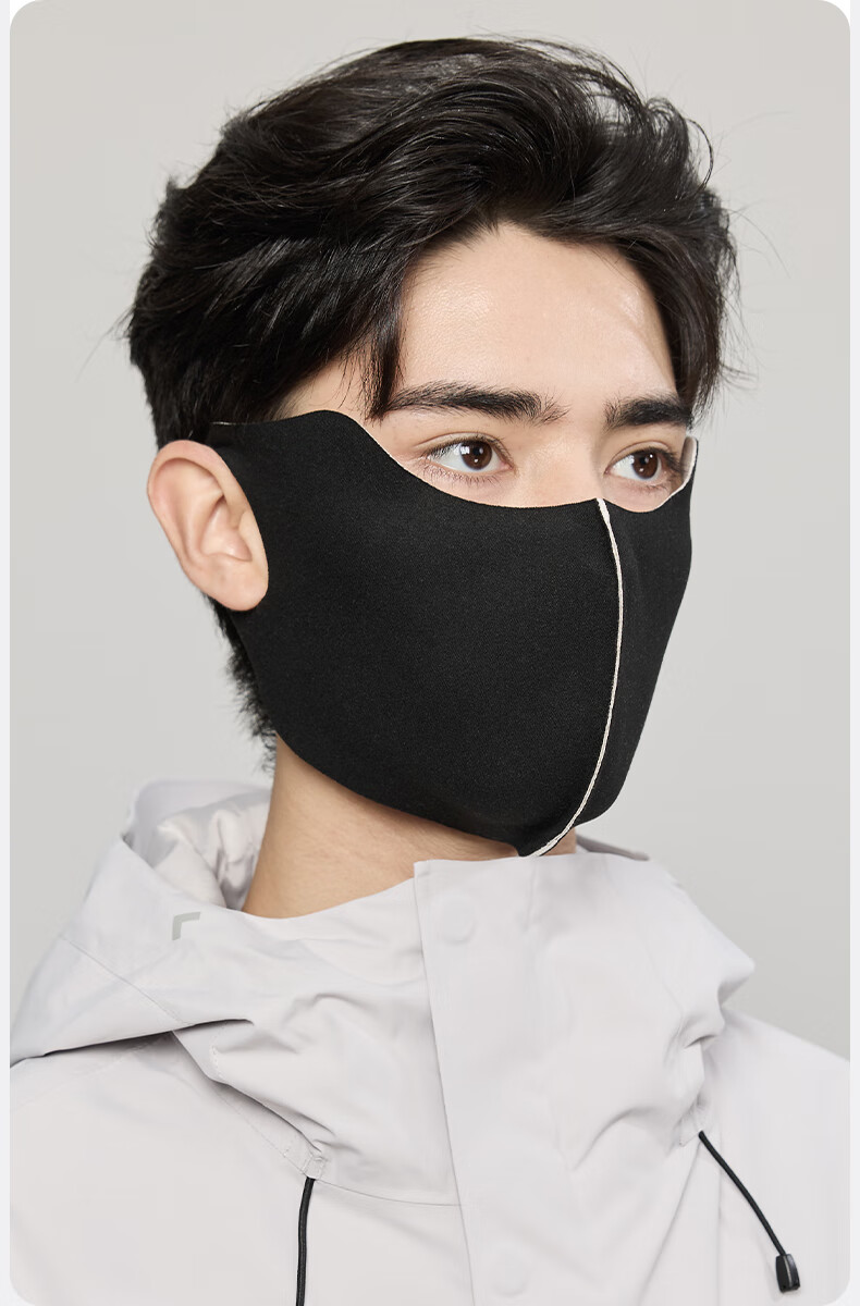 MISSION UV Warm Face Mask for Men, Autumn And Winter Sun Protection Windproof Cold-Proof Thick Fleece Outdoor Cycling Face Shield 6