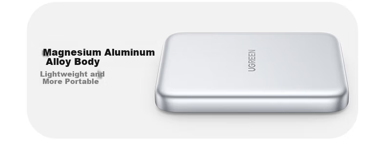 UGREEN Magnetic Hard Drive Enclosure 2230/2280 M.2 NVMe Portable SSD Enclosure Compatible with IPhone 17 Pro, Laptop MacBook External SSD Expansio 27
