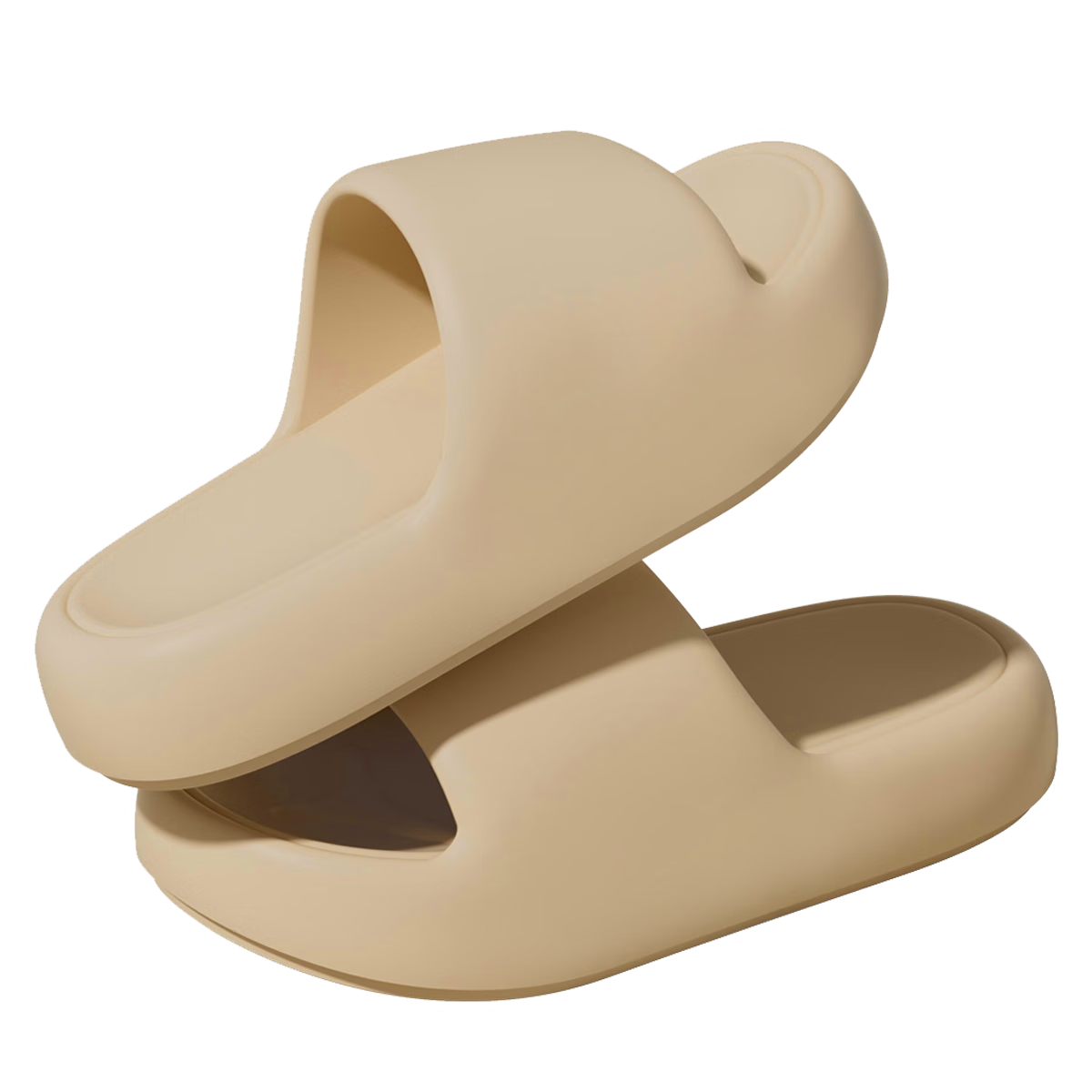 TZLDN Men's Home Slippers, Summer Indoor Bathroom Home Office Thick-Soled Non-Slip EVA Squishy Feeling Men's Sandals