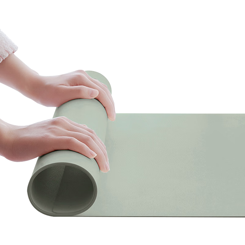 Cat Box Eye Protection Primary School Student Desk Mat Children's Study Desk Mat Writing Desk Pad Desk Cloth Desktop Protective Mat Milk Green [60*120]