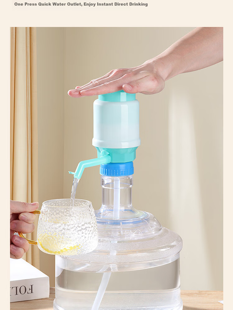 BJ Water Pump, Bottled Water Pump, Manual Water Pressurizer, Water Lifter, Household Water Pumping Device 3
