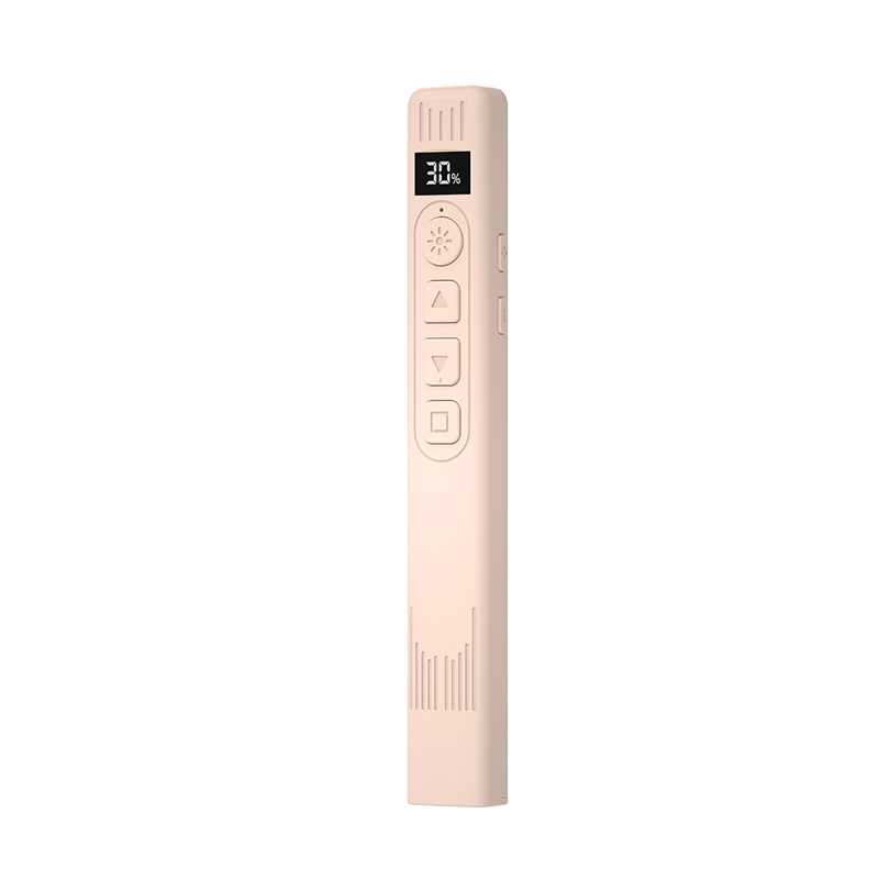 Whistler F65 PPT Presentation Remote Teacher Use Pink Red Laser Pointer Battery Display Long Battery Life Rechargeable Remote Electronic Whiteboard Projector Multimedia Volume Control Voice Control Pe