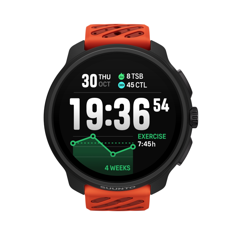 SUUNTO RACE 2 Outdoor Training Flagship Watch Trail Triathlon Heart Rate Blood Oxygen Sports Smartwatch Dawn Orange