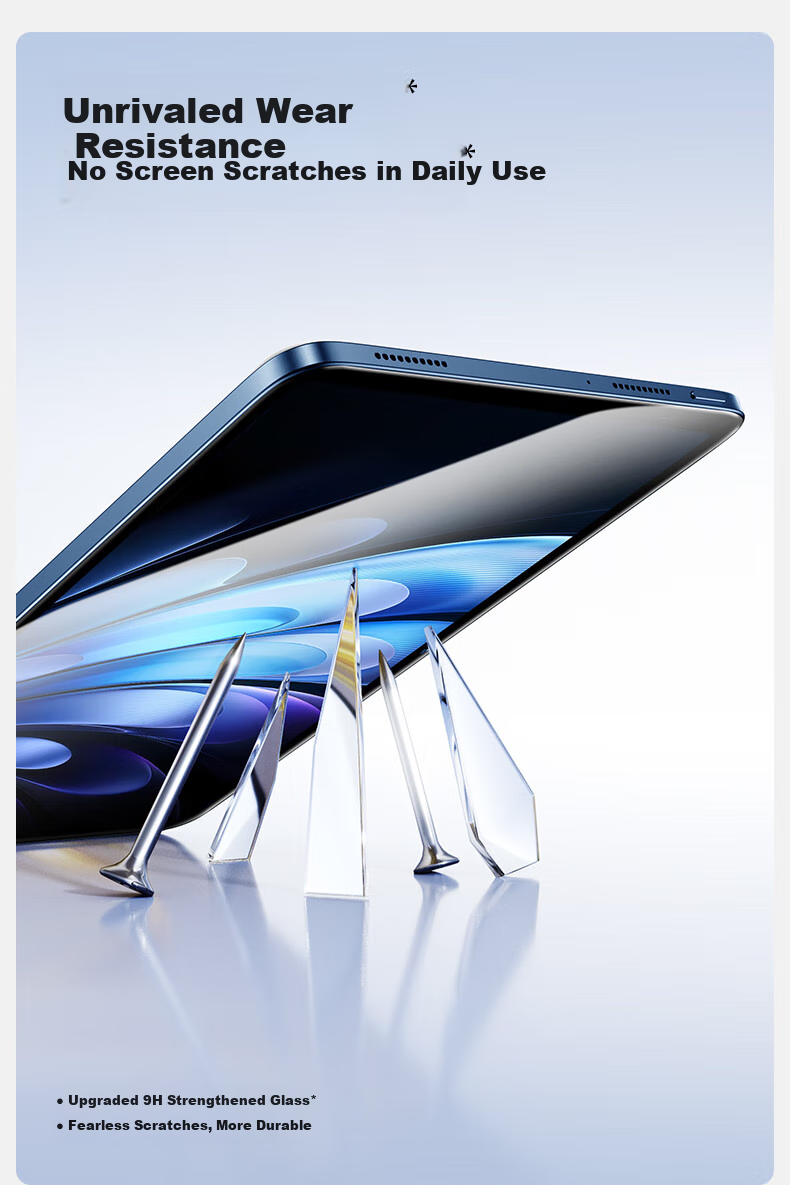 Shanmo Tempered Glass Screen Protector for VivoPad5 Pro/iQOO Pad5Pro/2Pro Tablet, 13-Inch 2025 Soft Light Version Full Coverage HD Clear Screen Protector with Dust-Free Installation Box 10