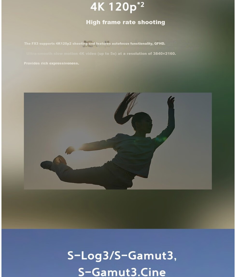 SONY Full-Frame Cinema Camera FX3A (ILME-FX3A) 6