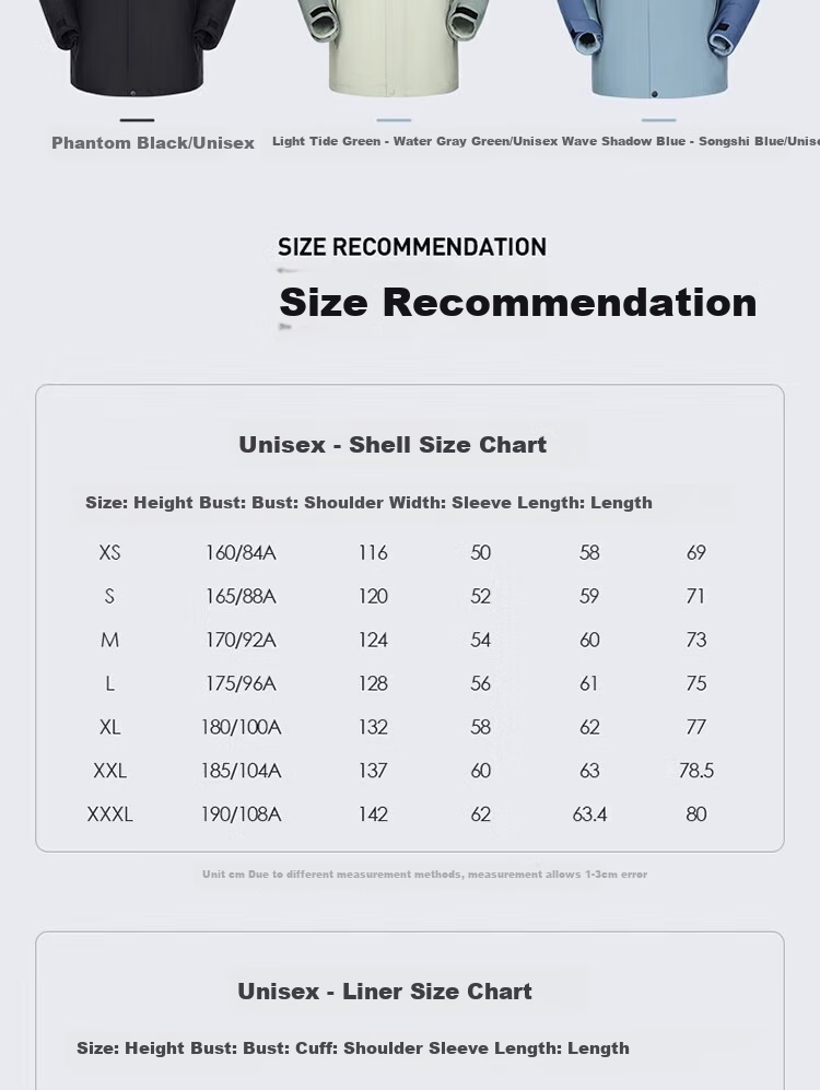 CAMEL [Wangzhe Kaijia] Outdoor Three-In Jacket for Men And Women, Windproof Coat, New Hiking Wear 8