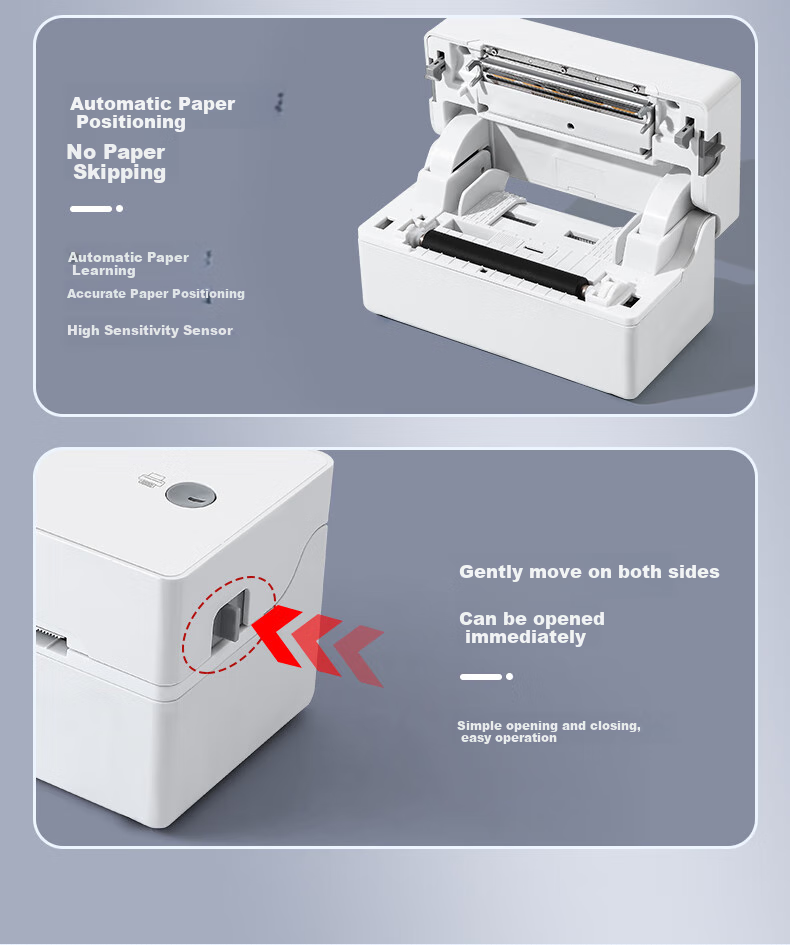 Chenguang 918U2 Thermal Express Label Printer, Wireless Bluetooth, Portable Single-Page Express Label Electronic Shipping Label Printer, Thermal Labels, Commercial Printer 7