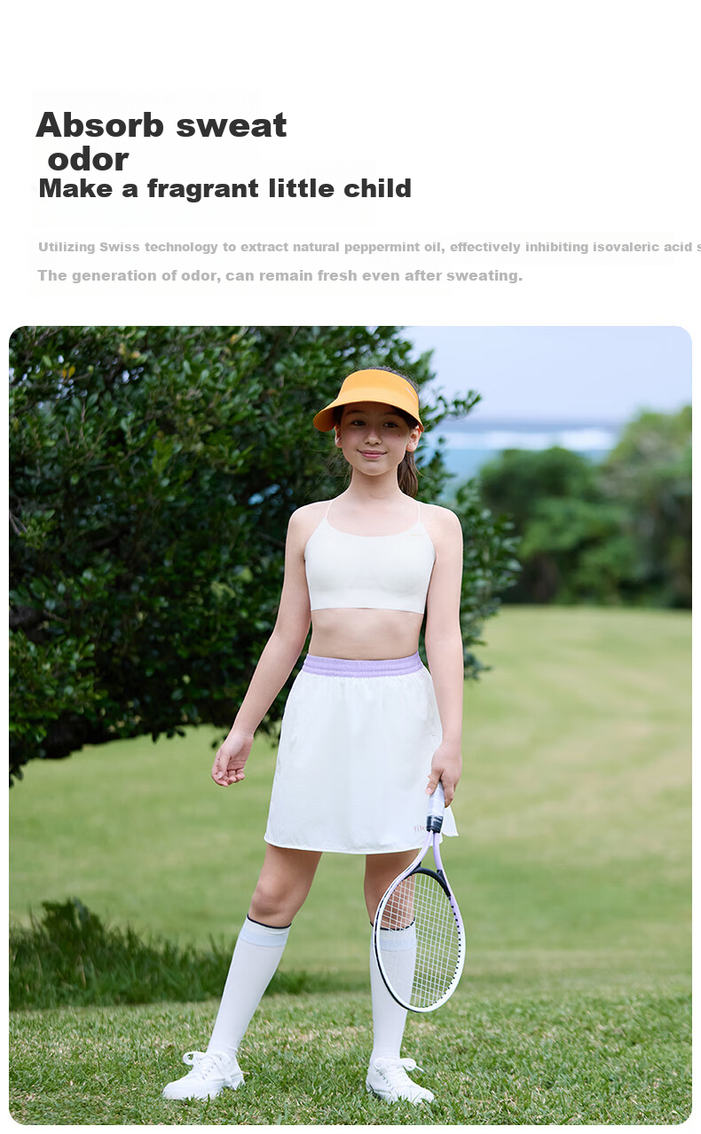 Like UU Thin Strap Bra for Female Students in Middle And High School, Puberty Underwear, Girls' Bra, Lightweight And Breathable Camisole 15