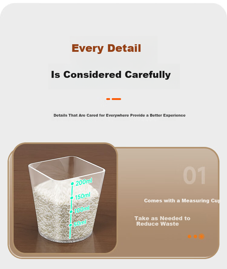 Jiabangshou Rice Container, 2026 New Model, Insect-Proof, Moisture-Proof Sealed Rice Storage Bin, Kitchen Utensil, Food-Grade Rice Bucket 20