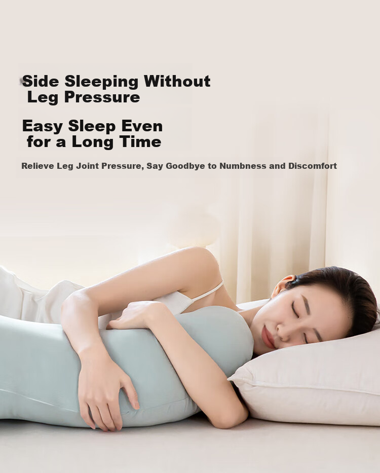 AiSleep Sleeping Hug Pillow, Side Sleeping Leg Hugger, Extra Large Long Body Pillow, Maternity Pillow, Women's Bed Companion Pillow, Birthday Gift 9