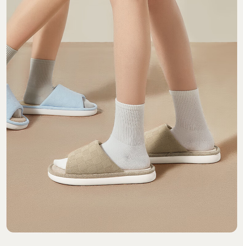 Puxi Reversible Unisex Summer Anti-Slip Breathable Sweat-Absorbing Thick-Soled Durable Floor Slippers Couple Outdoor New Model 2