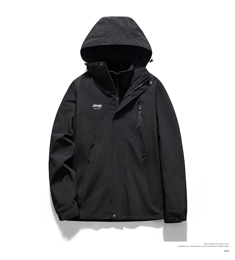 JEEP SPIRIT Men's Outdoor Windproof Jacket Spring Autumn Casual Coat 12
