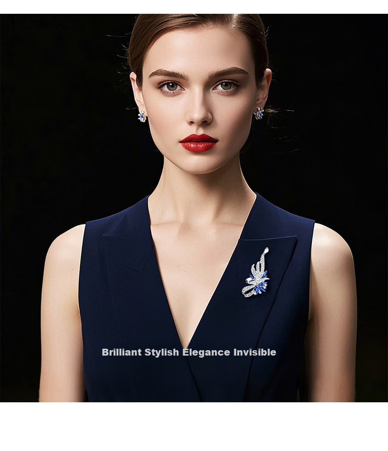 Mini&Yaya High-End Brooch Gift Box Set for Women, Luxury Elegant Valentine's Day Birthday Present for Girlfriend 9