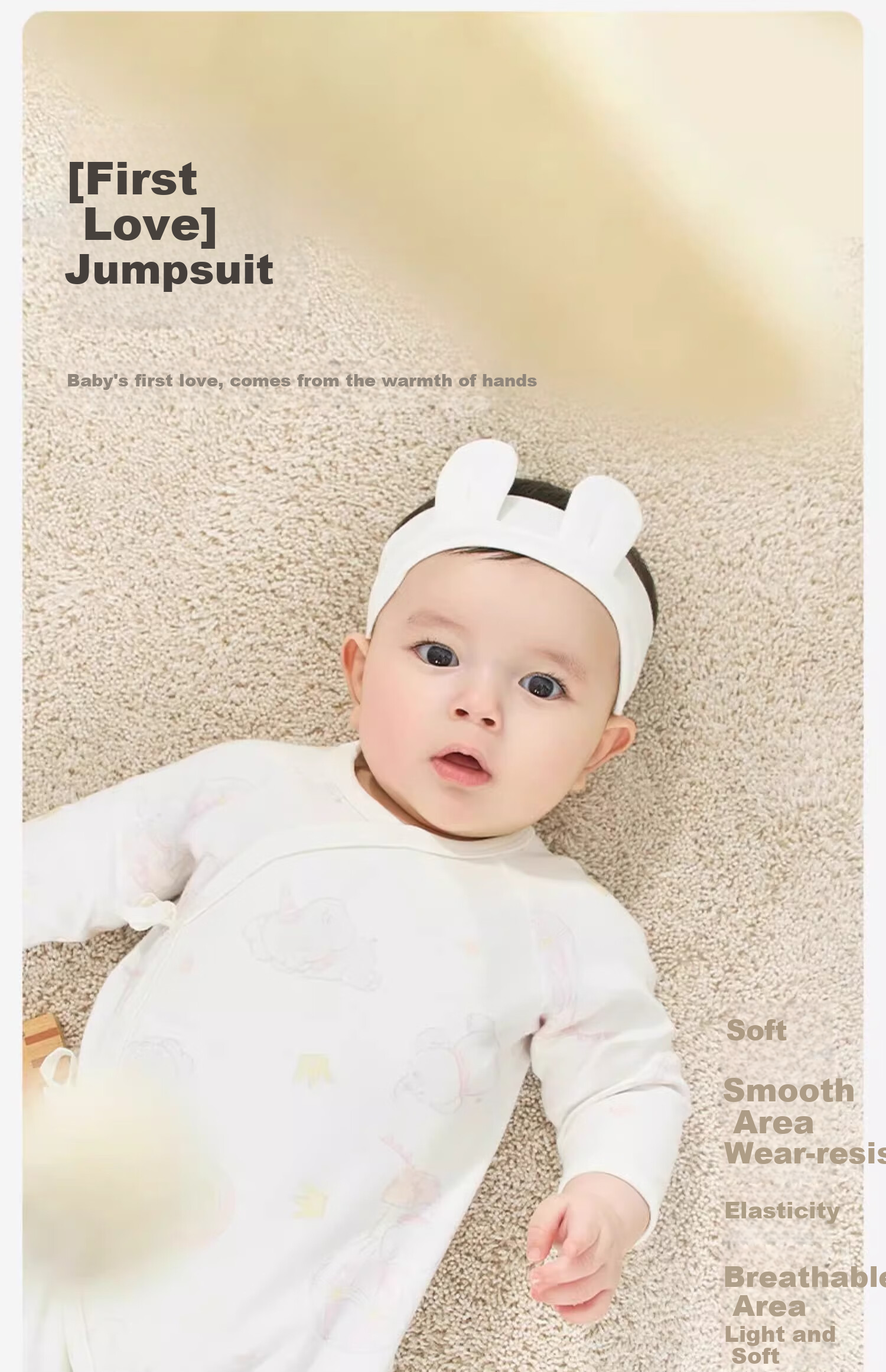 DAVE & BELLA Newborn Baby Clothes, Spring And Autumn, for Baby Girls And Boys, Newborn Onesie, Monk Robe for Baby Boys 3