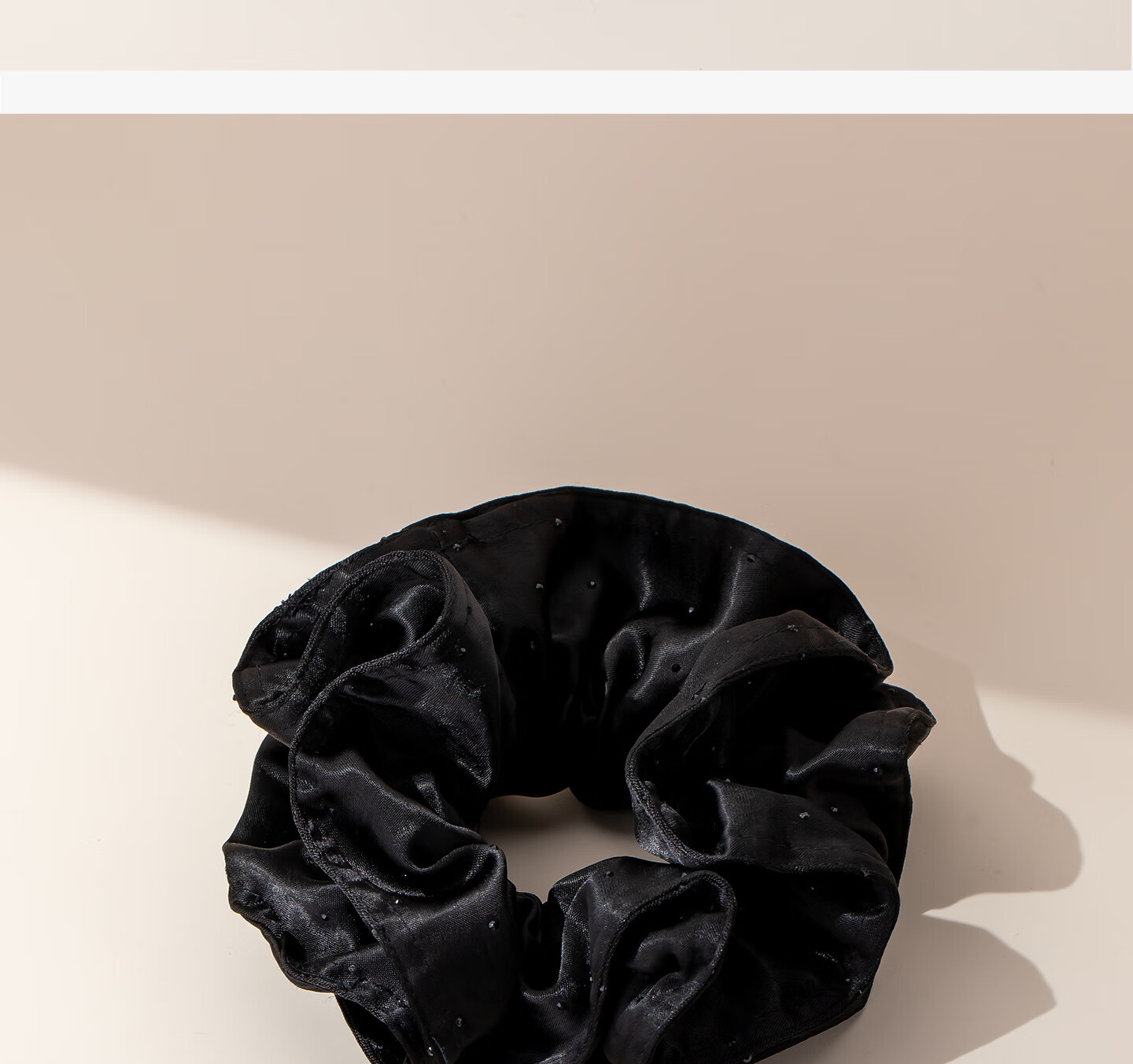 Qlady Elegant Black Hair Tie Rubber Band for Ponytail, Hair Accessory, 2026 New Style, High-End Feel, Mid-Autumn Festival Gift 6