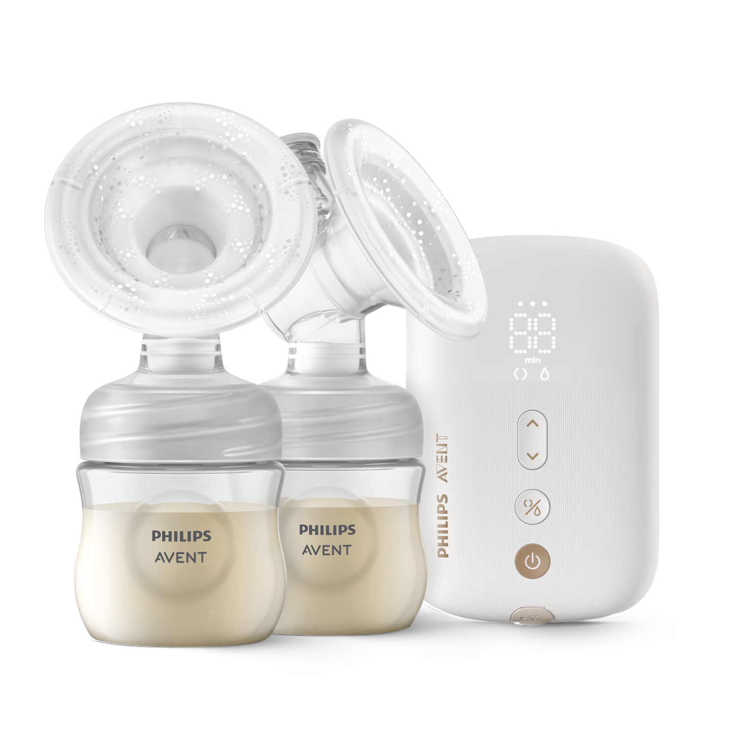 AVENT Philips Hands-Free Double Electric Breast Pump Smart Automatic Silent Massage Pain-Free Milk Extractor