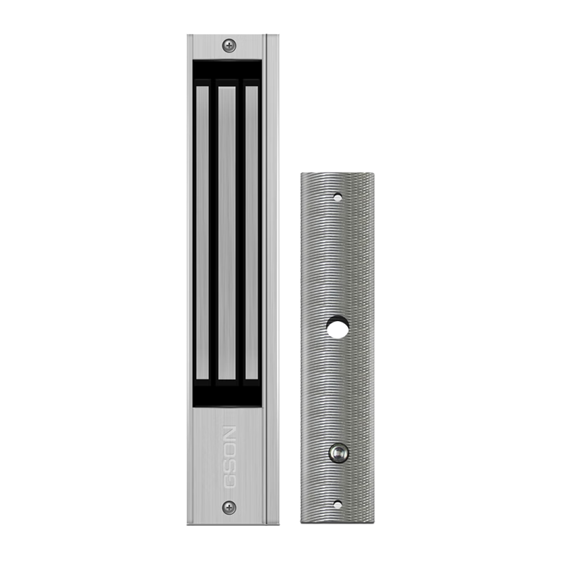 GS GSON Electromagnetic Lock Magnetic Door Lock Single Door Smart Strong Magnetic Electric Control Lock with Signal Feedback Door Sensor Universal Access Control Attendance Machine
