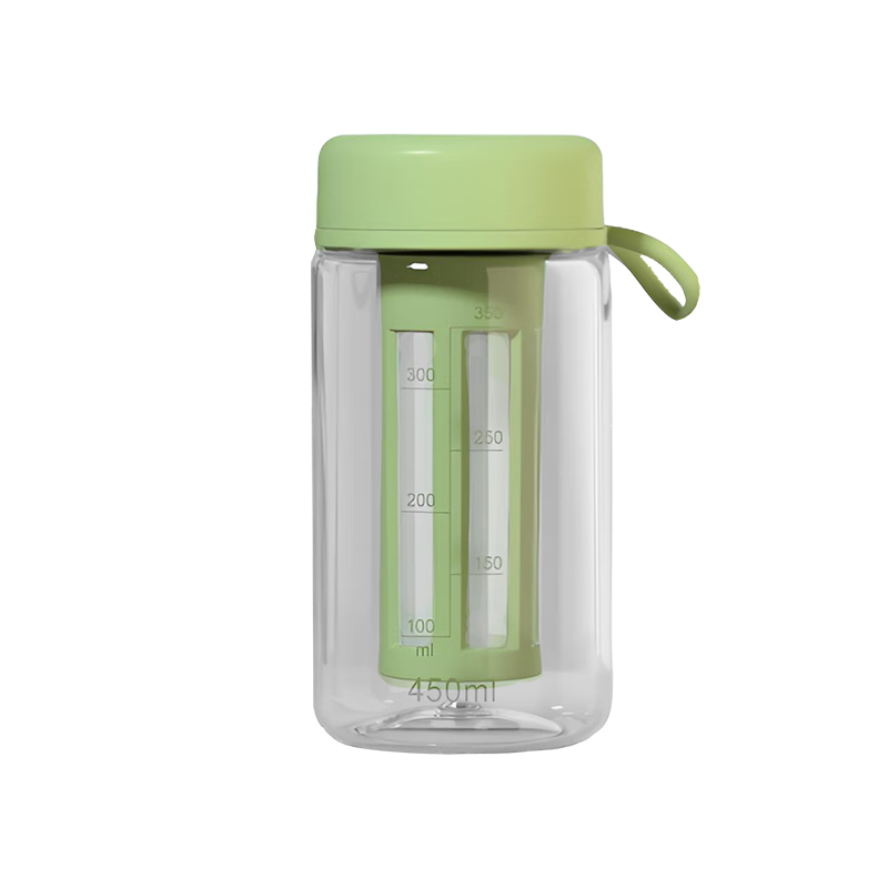 CLITON Cold Brew Coffee Maker with Filter, Cold Brew Cup, Coffee Filter Pot, Cold Water Pitcher, Tea Infuser, Ice Drip Pitcher, Cold Brew Cup 450ml