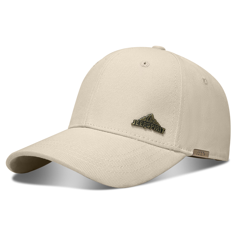 JEEP Men's Baseball Cap Versatile Four-Season Trendy Duckbill Sunshade Hat Unisex Sun Protection Cap