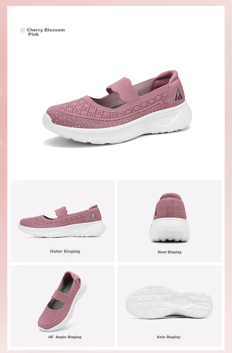 Zulijian Non-Slip Elderly Shoes for Women, 2026 Middle-Aged And Elderly Slip-On Casual Canvas Shoes, Versatile Mesh Breathable Mom Shoes 2