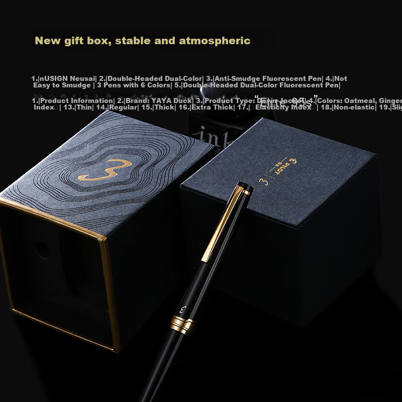 Перьевая ручка PILOT Elite95s, 14 карат, золото, чернила, для каллиграфии, бизнеса, шампань
