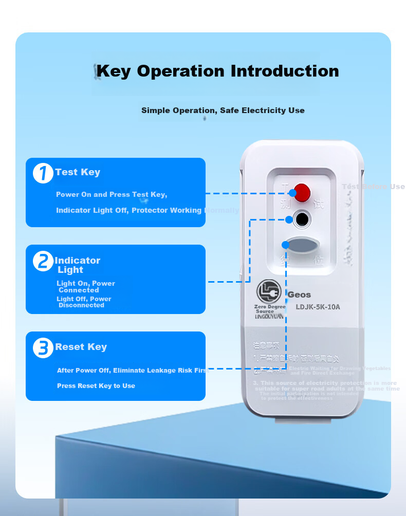 JS JISHUN Leakage Protector, College Dormitory Power Strip, Extension Cord, Socket Board, 10A Power Strip, Can Be Wall-Penetrating, Kitchen And TV Cabinet Companion, Master Control, 1.8 Meters 2