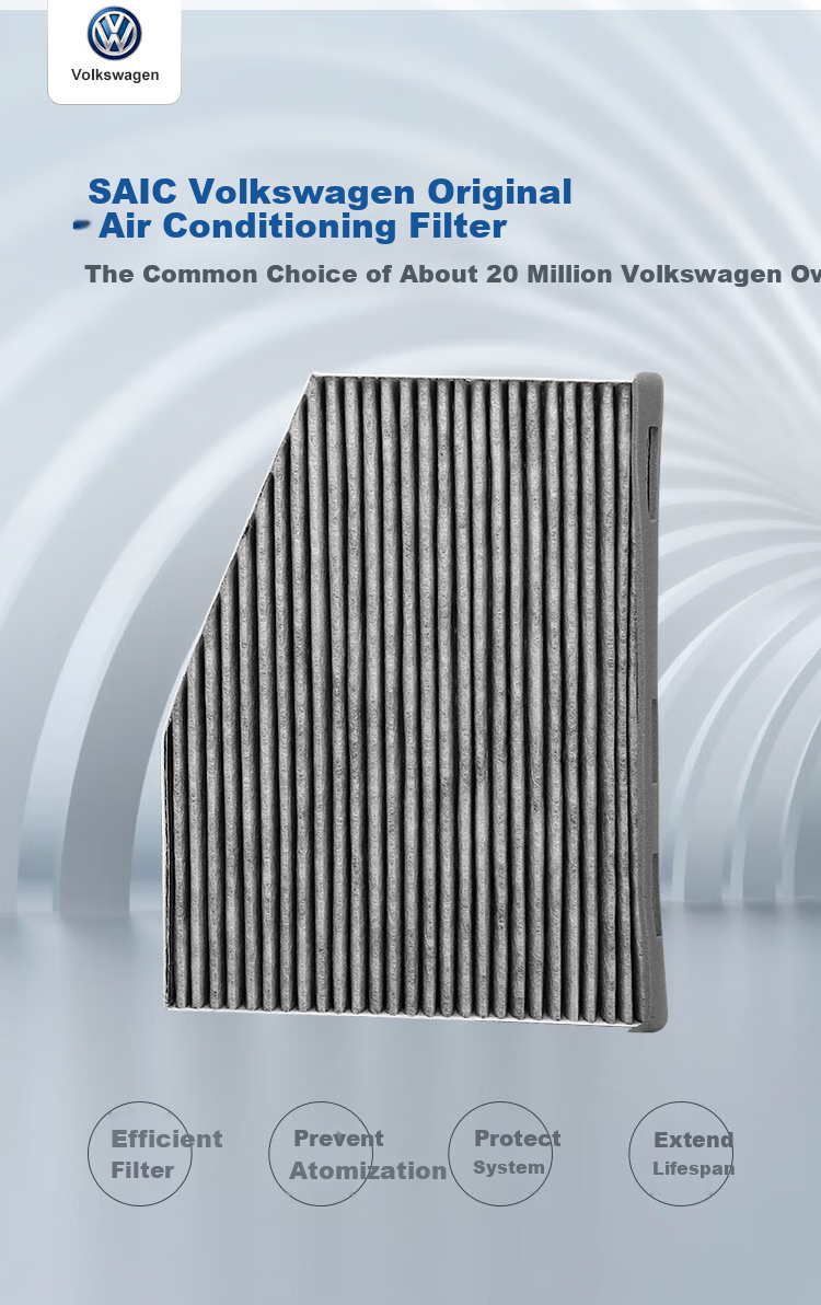Volkswagen Original Air Conditioning Filter Element for Langjing/Langxing/Langyi 1.4T 1.6L 2.0L 1.5L / Kamiq And Other Models 1