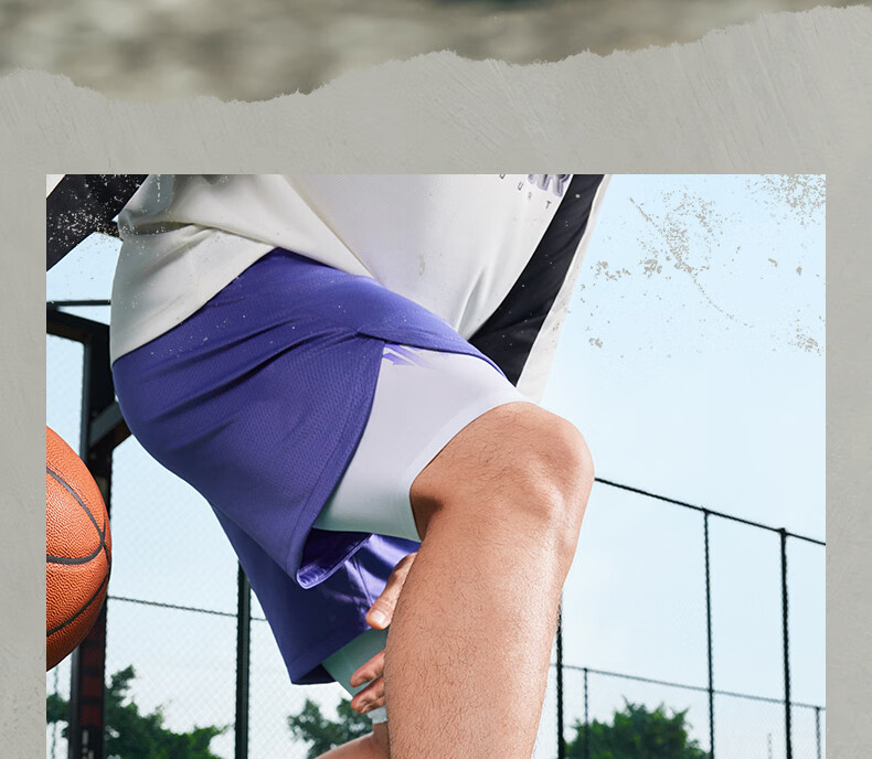 PEAK DA540051 Men's Summer Durable Non-Slip Outdoor Basketball Shoes 3