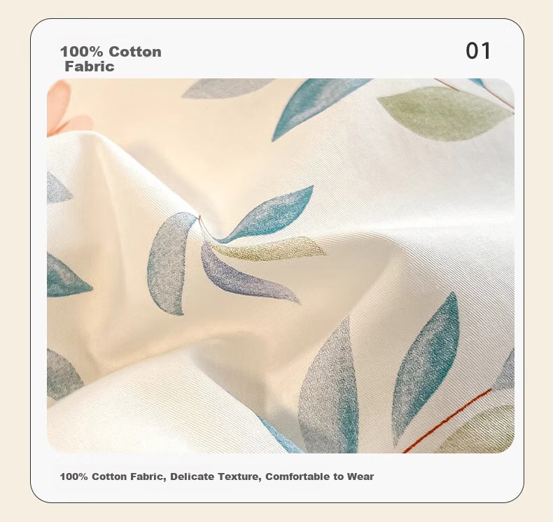 AVIVI Single Duvet Cover, Student Dormitory Pure Cotton Duvet Cover, Single Piece 150*200cm, Monika 8