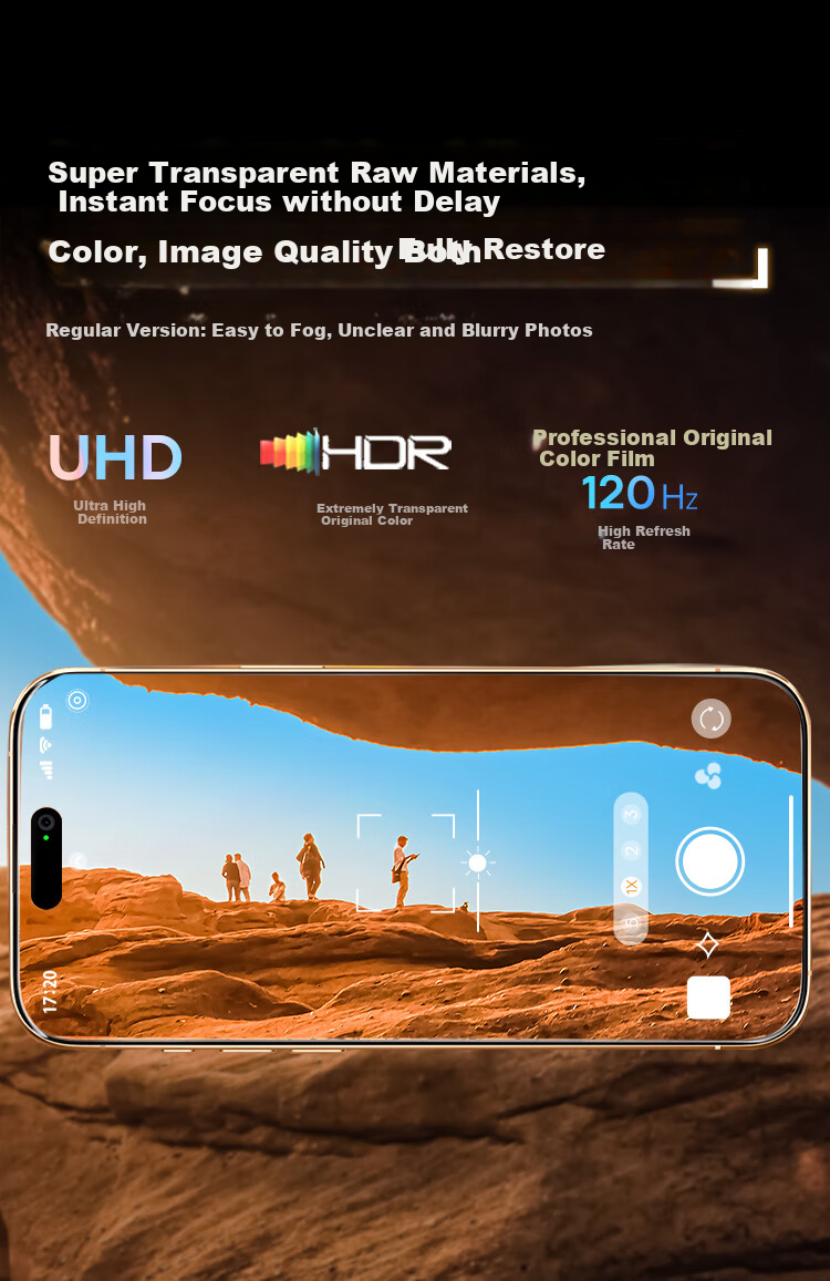 Baseus [AR Anti-Reflective | Full Lens Protection] IPhone 17 Pro Max Camera Lens Film, Apple 17 Pro Max Rear Camera Protective Film, High Definition, Scratch-Resistant, 2 Pieces Per Pack 8