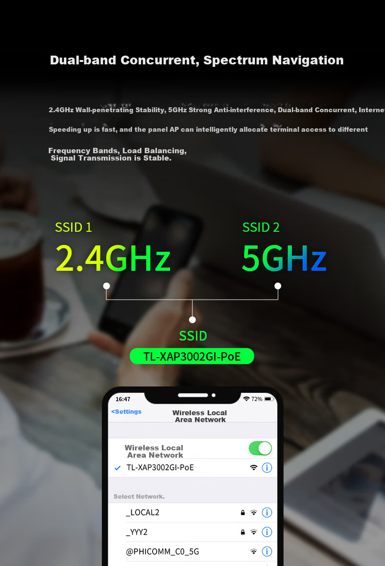 TP-LINK AX3000 Wireless Panel AP Router Set, Whole-House WiFi 6 Mesh Networking, Dual-Band Gigabit, Large-Sized Home, Distributed 1-To Silver Easy-Expand Ultra-Thin Kit 11