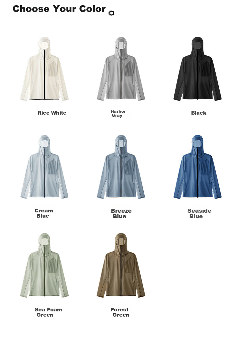 Jiao Nei Liang Pi 302UV Pro Men's Hardcore Sunscreen Jacket UV Protection Summer Ice Silk Thin Skin Jacket 18