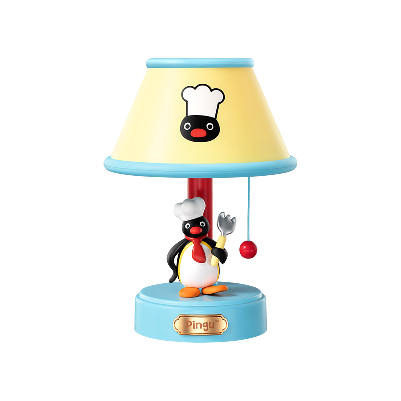 MARtube Pingu Desk Lamp Night Light Eye Protection Practical Study Graduation Gift for Boys Friends Women Besties Birthday Present
