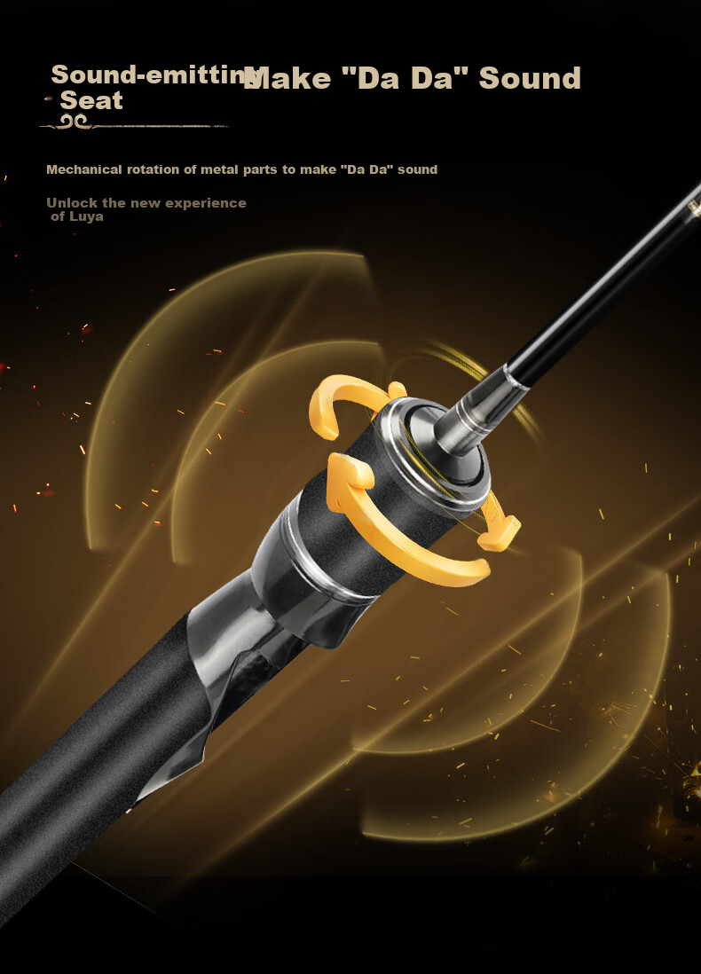 Erciyuan Lure Rod, Micro Lure Fishing Rod, UL Soft Action Solid Tip Fishing Rod, 1.5 Meters Straight Handle Single Rod 8