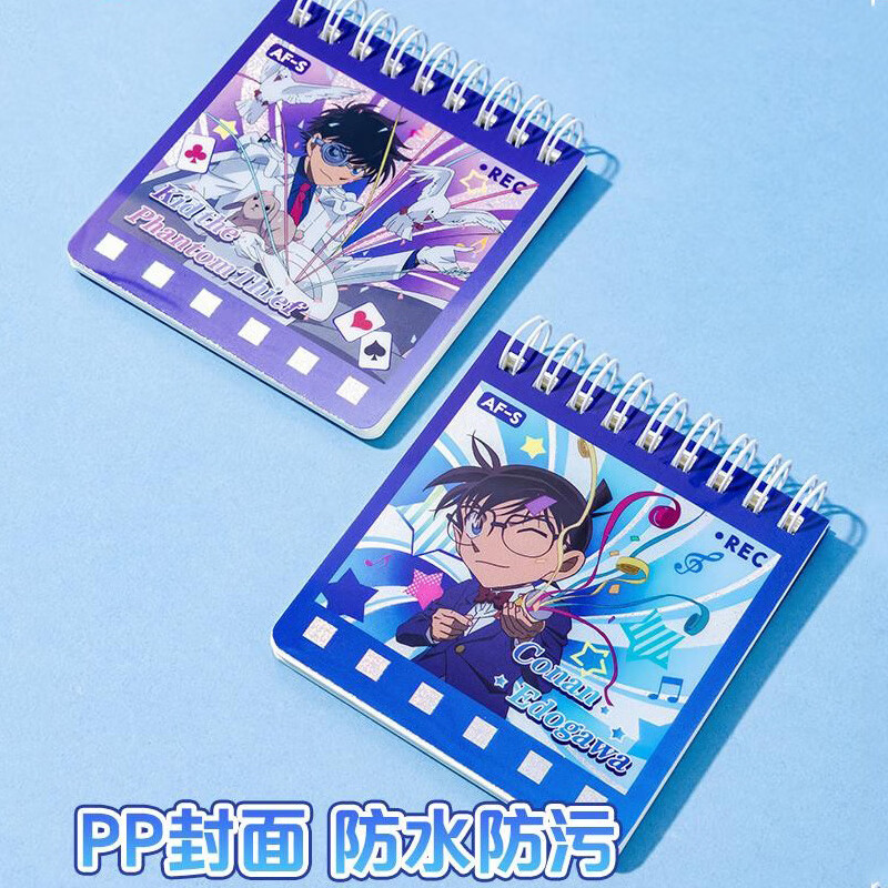 IiGEN Kuromi Coil Pocket Notebook Small Portable Flip Bookmark Paginated Memo English Vocabulary Student Stationery Thickened Square Lined Notebook