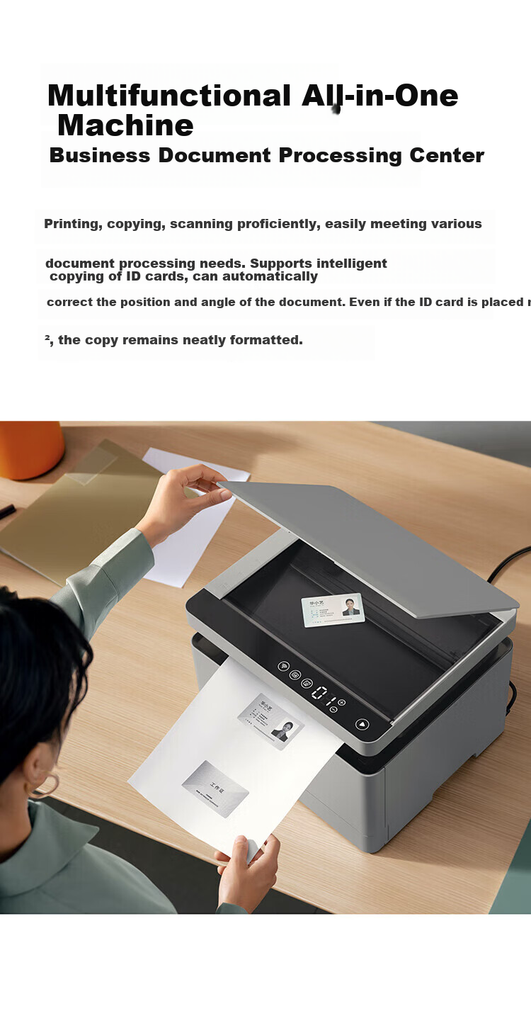 HUAWEI CV81Z-LDM Qingyun P5 Laser Printer Office All-In Printer with Print, Copy And Scan Functions Automatic Duplex Printing Domestic 1-Year Original Manufacturer Warranty Supports Information Technology Innovatio 2