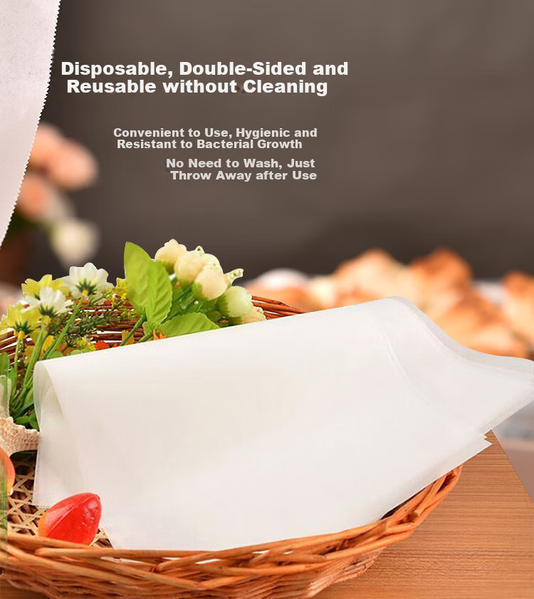 Suncojia Silicone Paper, Barbecue Paper, Oil-Absorbing Paper, Non-Stick Baking Paper for Oven Use, Home Use, Air Fryer Paper, 10 Meters 5